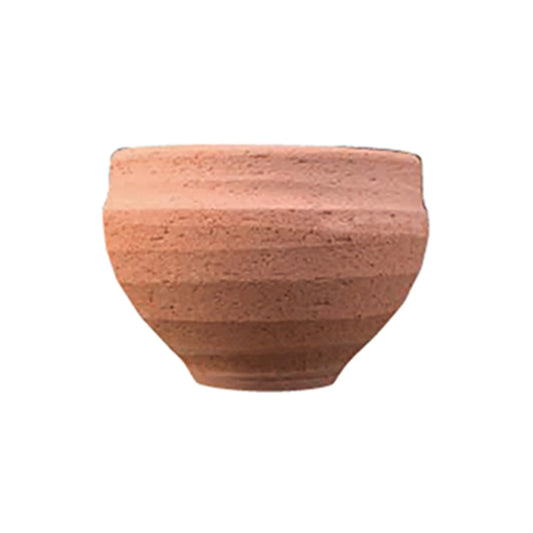 Brown unglazed - 素焼きの茶 -